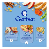 Thumbnail for Image 1 of Default Title for the product Gerber Toddler All Day Favorites Variety Pack Baby Food, 6 Pack