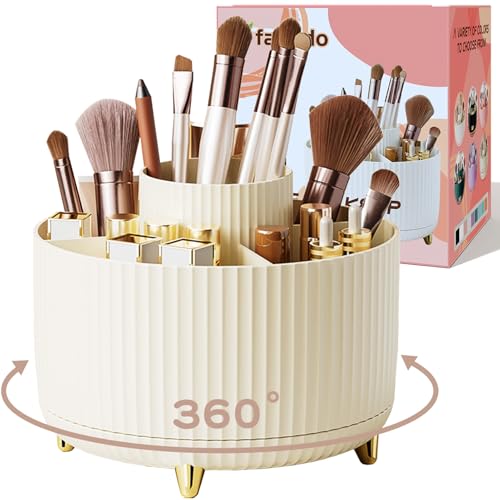 Image 5 of Ivory for the product fanado 360? Rotate Makeup Brush Holder Organizer