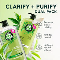 Thumbnail for Image 2 of Herbal Essences Tea Tree Clarify and Purify Shampoo and Conditioner Set, 67.6 fl oz each