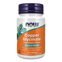 Thumbnail for Now Foods Copper Glycinate 3 Mg 120 tabs