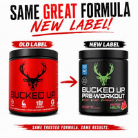 Thumbnail for Image 3 of Bucked Up Pre Workout 6 Grams Citrulline, 2 Grams Beta Alanine, and 3 Other Registered trademarked Ingredients (Watermelon)