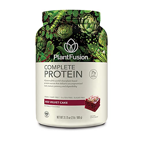 Image 10 of Red Velvet / 2 Pound (Pack of 1) for the product PlantFusion Complete Vegan Protein Powder