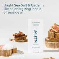 Thumbnail for Image 7 of Native Natural Deodorant & Body Wash Bundle for Men 2.65 oz & 18 oz (Pack of 2)