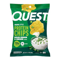Thumbnail for Image 10 of Sour Cream & Onion / 1.1 Ounce (Pack of 12) for the product Quest Nutrition Protein Chips Variety Pack