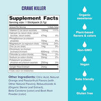 Thumbnail for Image 5 of Ultima Replenisher Electrolyte Powder Drink Mix Bundle ? Sugar Free ? Variety, Crave Killer ? 20 Stickpacks, 14 Stickpacks ? 6 Electrolytes and Minerals ? Keto Friendly, Vegan, Non-GMO