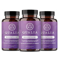 Thumbnail for Image 1 of Default Title for the product QUALIA LIFE SCIENCES Qualia Magnesium Glycinate for Women, 3-Pack