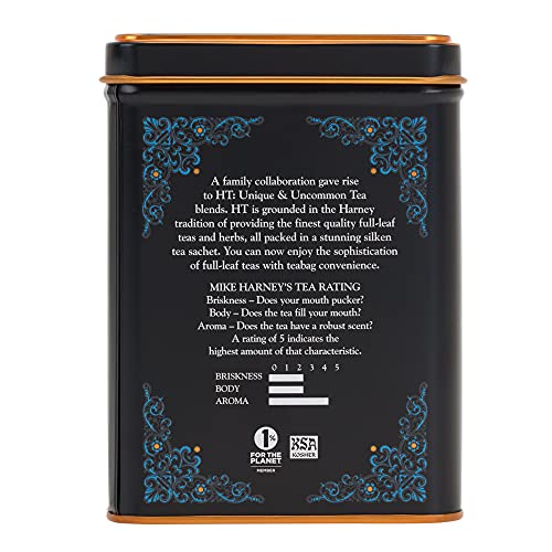 Image 5 of Harney & Sons HT Black Cask Bourbon Black Tea, 20 Sachets in Tin