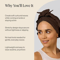Thumbnail for Image 5 of Kitsch Set & Flow Active Heatless Curling Headband For Women