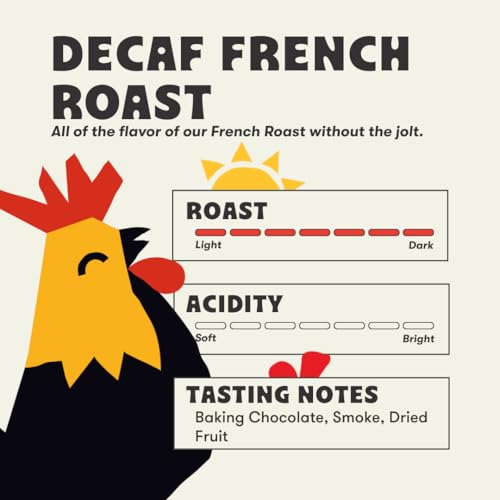 Image 2 of Peace Coffee Decaf French Roast Ground Dark Roast Coffee 12 oz Pack of 3