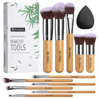 Thumbnail for Image 2 of Bamboo 11 for the product BS-MALL Makeup Brush Set
