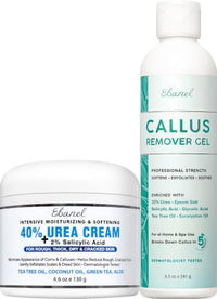Thumbnail for Image 1 of Default Title for the product Ebanel Set of Salon Grade Callus Remover for Feet Gel + 40% Urea Foot Cream