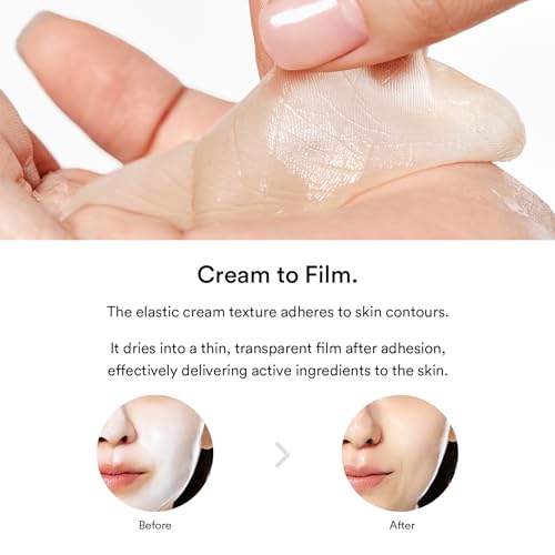 Image 3 of Abib Dark Spot Collagen Overnight Wrapping Mask Glutathione Film, Peel Off Face Mask for Brightening & Radiance Boosting, Niacinamide, Korean Skincare 3.38 fl.oz