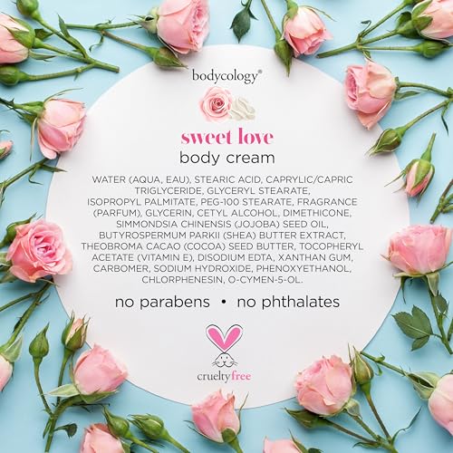 Image 7 of Bodycology Shea Butter Body Cream, Sweet Love, 8 oz (Pack of 2)