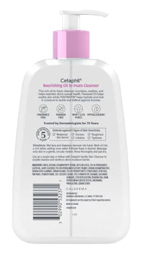 Thumbnail for Image 2 of Cetaphil Nourishing Oil to Foam Facial Cleanser, Dry Skin, 8oz