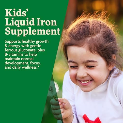 Image 4 of Floradix Iron Kids Liquid Iron & Vitamin Raspberry-Vanilla 8.5 fl oz