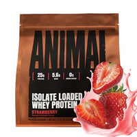 Thumbnail for Image 7 of Strawberry / 2 Pound (Pack of 1) for the product Animal Whey Isolate Protein Powder