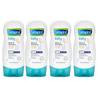 Thumbnail for Image 1 of Default Title for the product Cetaphil Baby Wash and Shampoo with Organic Calendula, 7.8 Ounce (Pack of 4)