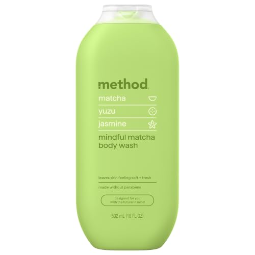 Image 1 of 18 Fl Oz (Pack of 1) for the product Method Body Wash Mindful Matcha 18 fl oz