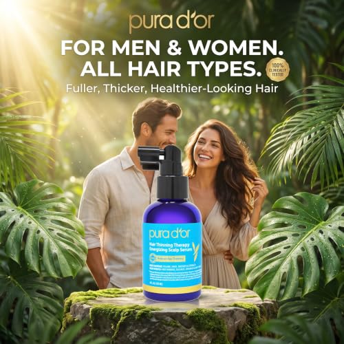 Image 2 of PURA D'OR Hair Thinning Therapy Scalp Serum, 4oz