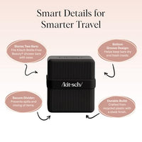 Thumbnail for Image 5 of Kitsch 2-Compartment Travel Soap Case – TSA-Approved Bar Soap Holder