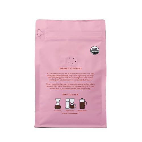 Image 2 of Chamberlain Coffee Organic Ground Coffee - Vanilla Medium Roast, 10 Ounce