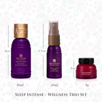 Thumbnail for Image 3 of SPA CEYLON Sleep Intense Wellness Trio Set, Ayurvedic Pampering Set with Natural Ingredients, Shower Gel, Body Mist, Balm (150 g, Lavender, Ylang Ylang)