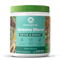 Thumbnail for Image 1 of Default Title for the product Amazing Grass Greens Blend Detox and Digest Clean Greens, 30 Servings