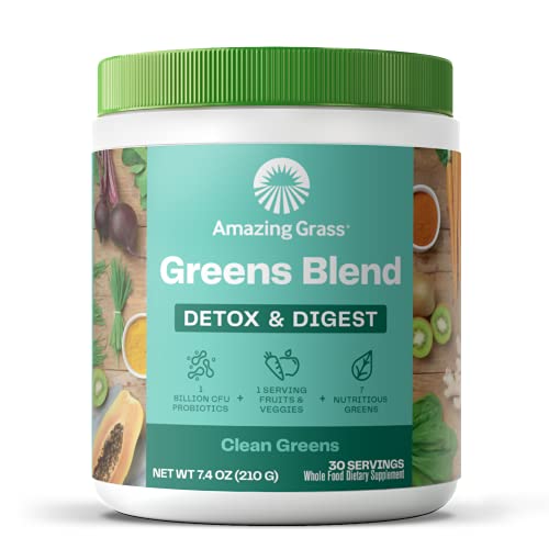 Image 1 of Default Title for the product Amazing Grass Greens Blend Detox and Digest Clean Greens, 30 Servings