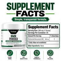 Thumbnail for Image 2 of Probase Nutrition Longevity Pure NMN Powder 40 Grams