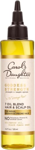 Thumbnail for Image 2 of 4.2 Fl Oz (Pack of 6) for the product Carol's Daughter Goddess Strength 7 Oil Blend Scalp and Hair Oil, 4.2 Fl Oz