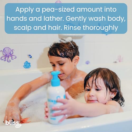 Image 7 of Bliss Baby Gift Set with Wash and Shampoo, Diaper Rash Cream and Lotion