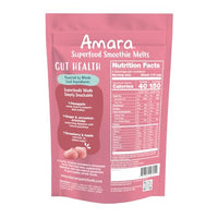 Thumbnail for Image 2 of Amara Organic Gut Blend Superfood Smoothie Melts - 1oz: 8 Months and Up, Pouch, Gluten-Free, Non-GMO