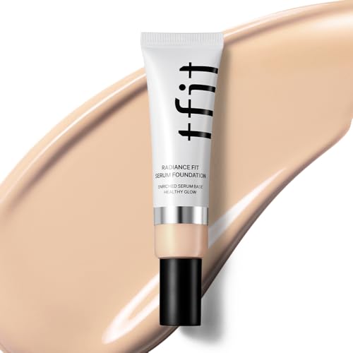 Image 8 of C02 Peach / 1.05 Fl Oz (Pack of 1) for the product TFIT Radiance Fit Serum Foundation