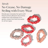 Thumbnail for Image 35 of Kitsch Satin Scrunchies for Women