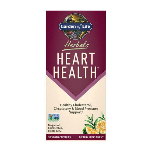 Garden of Life Herbals Heart Health Capsules 30 Capsules