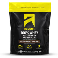 Thumbnail for Image 1 of Default Title for the product Ascent 100% Whey Protein Powder 1.7 lb