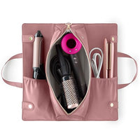 Thumbnail for Image 2 of Mauve/Stone for the product KUSSHI Hair Tools Bag - Neoprene Hair Tools Travel Bag & Hair Accessories Organizer Case (Black)