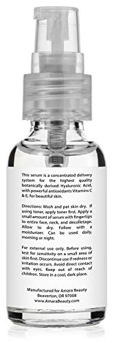 Image 3 of Hyaluronic Acid Serum for Skin with Vitamin C & E, 1 fl. oz.