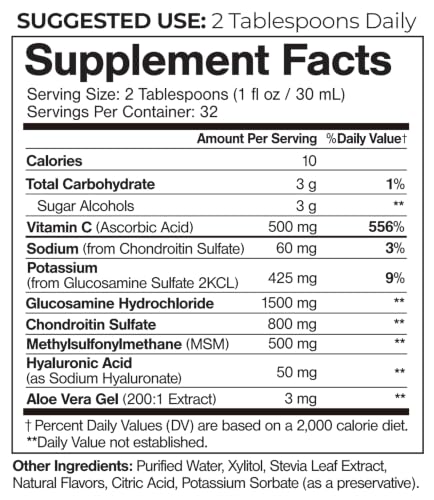 Image 2 of Tropical Oasis Joint Complete Premium Liquid Joint Supplement 32oz