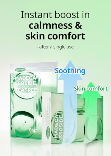 Image 4 of SNP Skin Return Soothing Essence Sheet Mask 10 Sheets