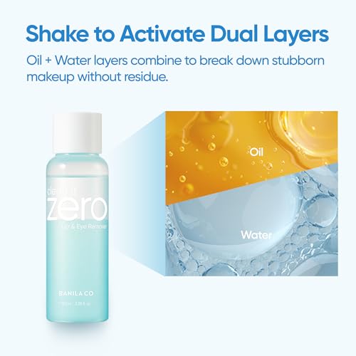 Image 4 of BANILA CO Clean it Zero Lip & Eye Remover - Bi-Phase Eye & Lip (3.38 fl oz)