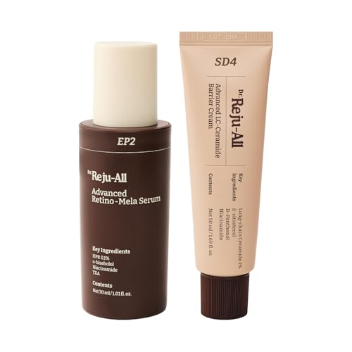 Image 1 of Default Title for the product Dr.Reju-All Advanced Retino-Mela Serum + Advanced LC-Ceramide Barrier Cream