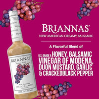 Thumbnail for Image 3 of BRIANNAS Home Style Creamy Balsamic Dressing, Gluten Free, 32 oz