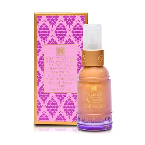 Image 1 of Default Title for the product SPA CEYLON Bakuchiol Age Refining Day and Night Facial Serum