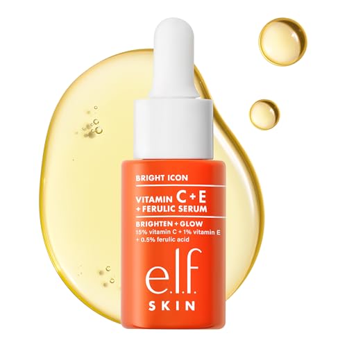 Image 2 of 0.5 Fl Oz (Pack of 1) for the product e.l.f. SKIN Bright Icon Vitamin C + E + Ferulic Serum, 1 oz