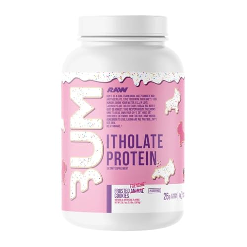 Image 1 of Default Title for the product RAW Whey Isolate Protein Powder, Frosted Frenchie Cookie - 25 Servings