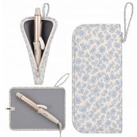 Thumbnail for Image 1 of Default Title for the product dadop Curling Iron Travel Bag, Heat Resistant Hair Tools Travel Bag with Wrist Strap, Quilted Hot Tools Travel Case for Curling Iron, Flat Iron & Hair Styling Accessories