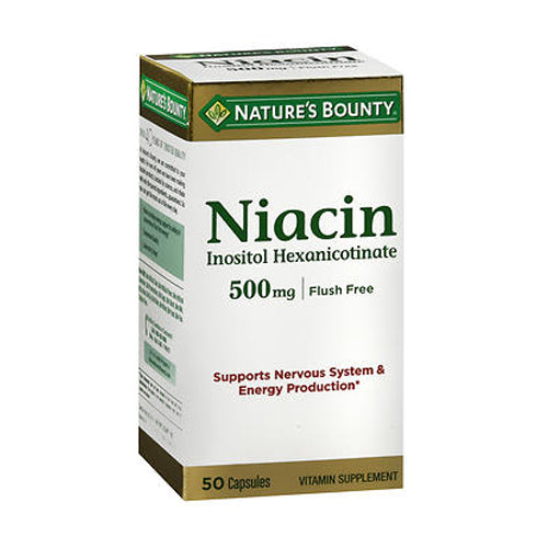 Nature's Bounty Natures Bounty Flush Free Niacin 50 caps