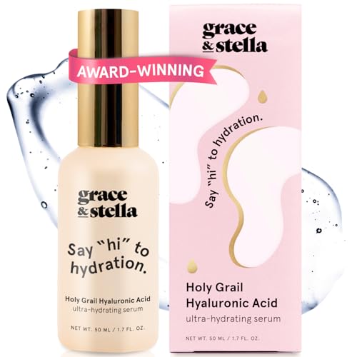 Image 4 of 1.7 Fl Oz (Pack of 1) for the product grace & stella Award Winning Hyaluronic Acid Serum