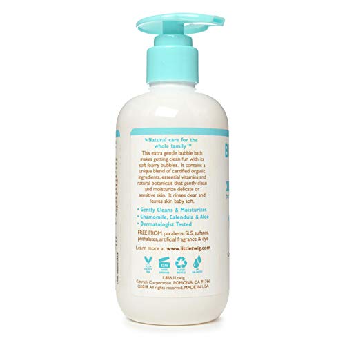 Image 2 of Little Twig Bubble Bath, Natural Plant Derived Formula, Fragrance Free, 8.5 fl oz. (Pack of 2)